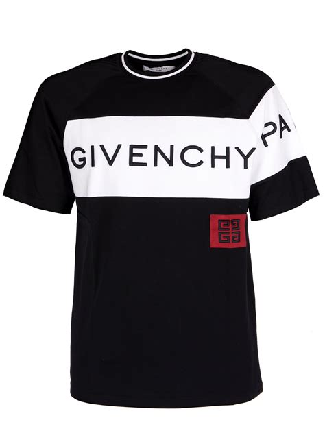 givenchy cuban logo embroidered jersey t-shirt|Givenchy .